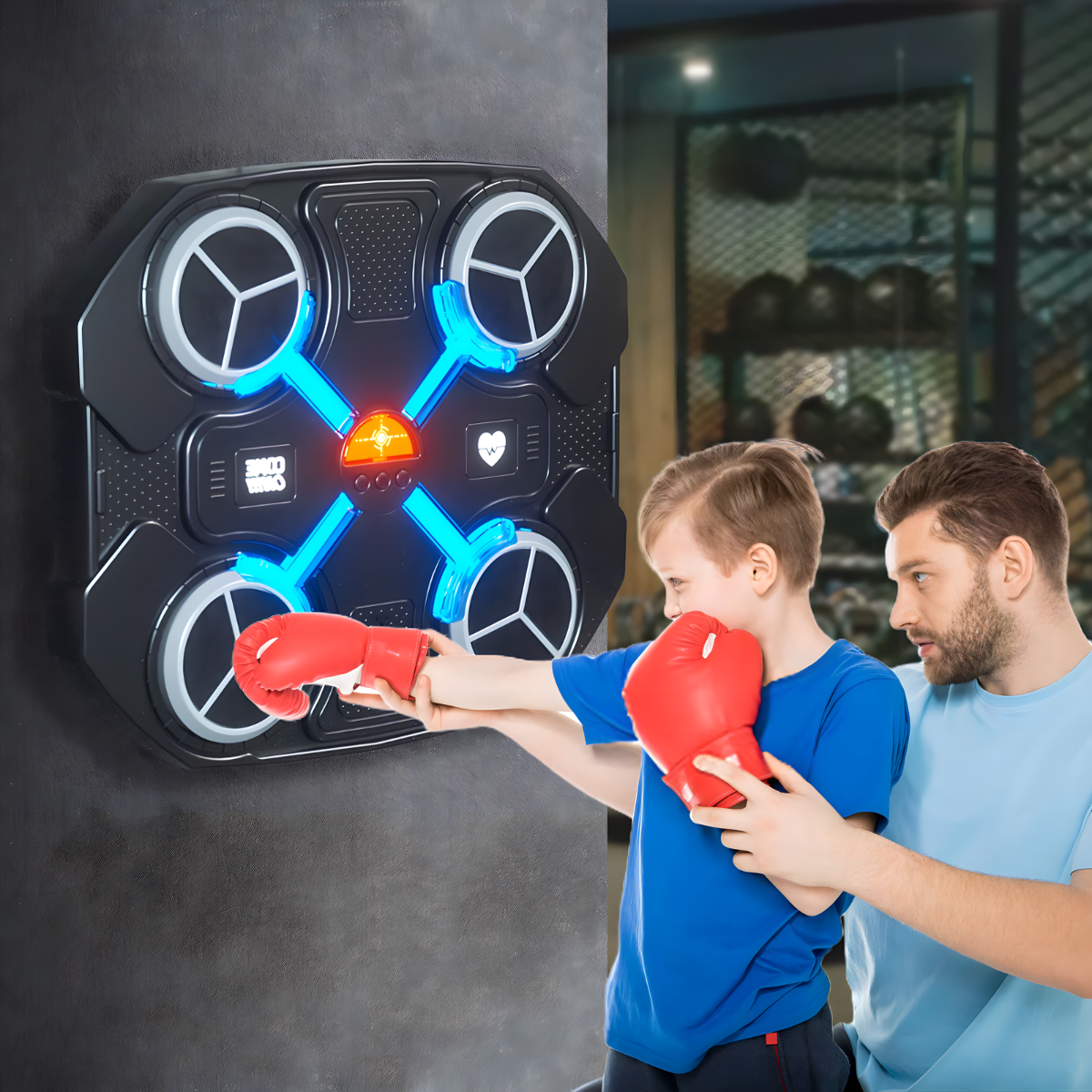 Set muzička tabla i rukavice za boks