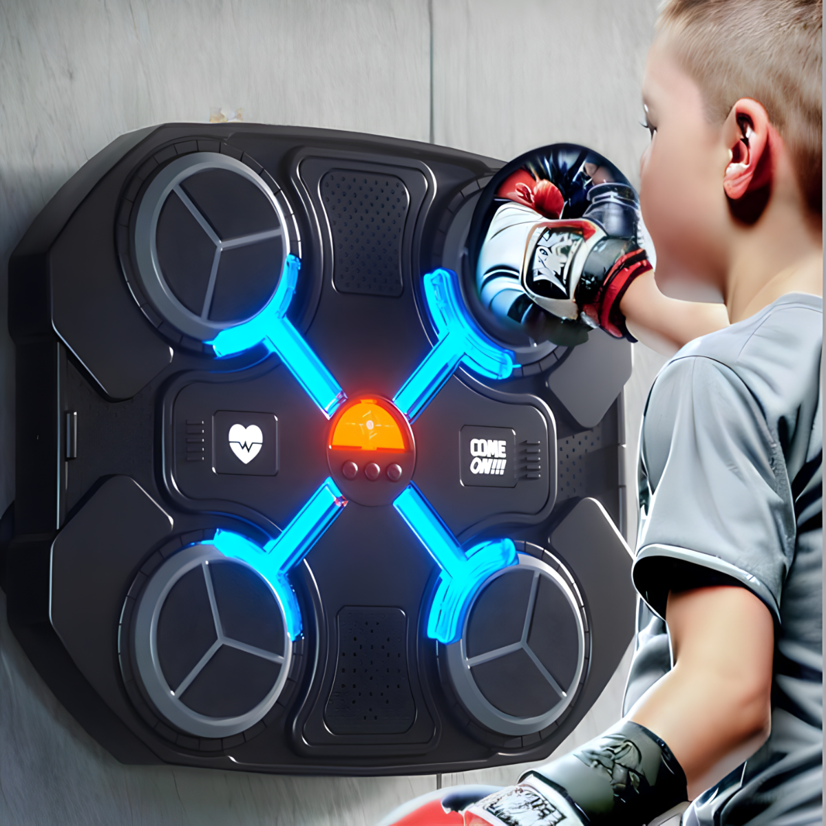 Set muzička tabla i rukavice za boks