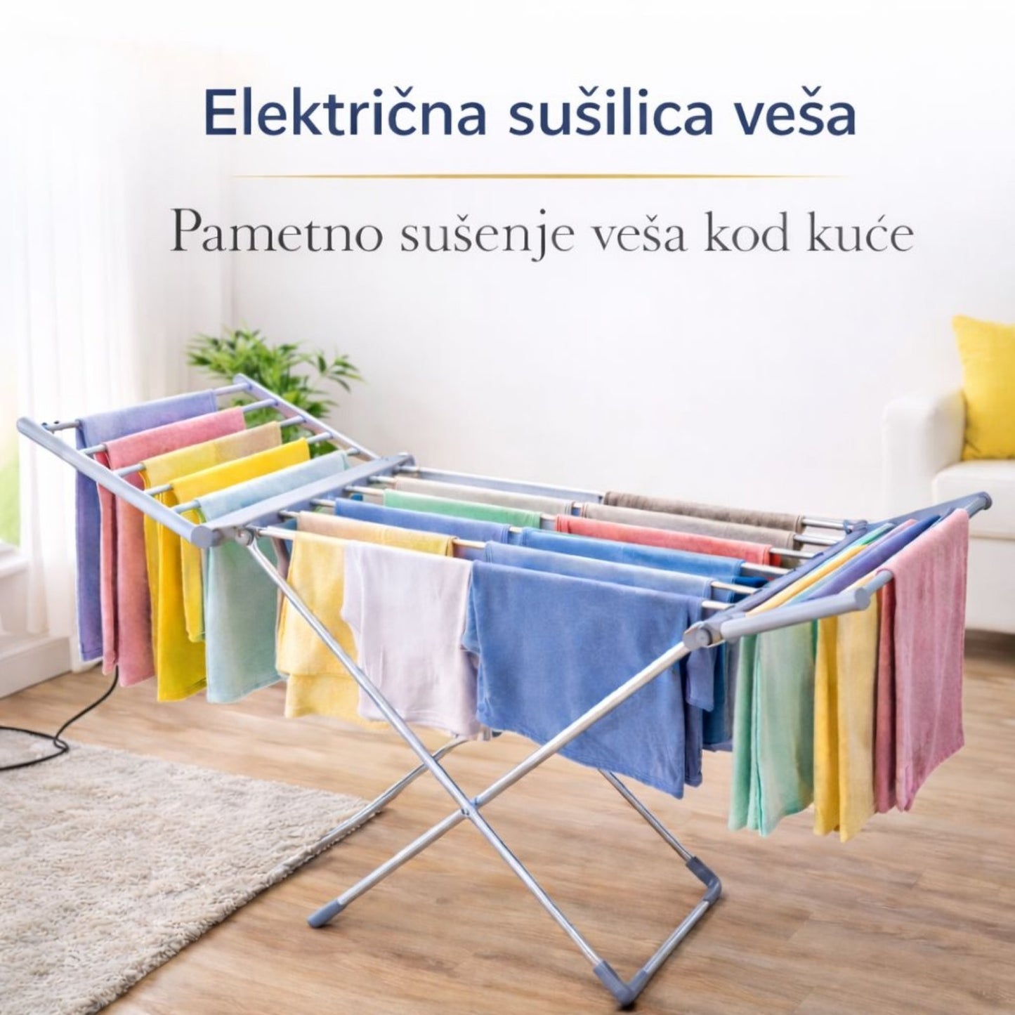 Električna sušilica za veš – brzo i pametno sušenje u zatvorenom prostoru
