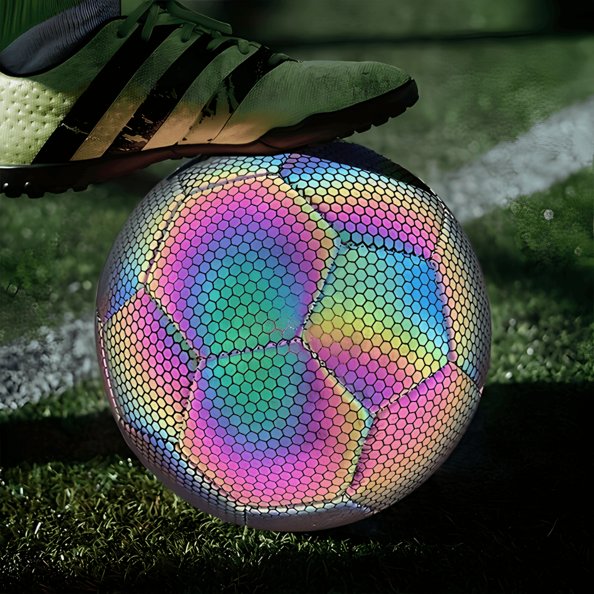 Svetleća fudbalska lopta