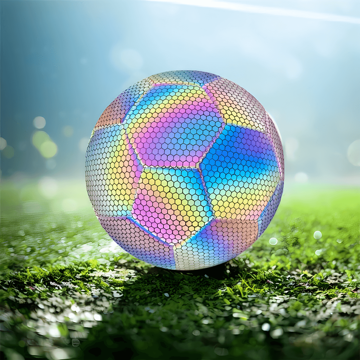 Svetleća fudbalska lopta