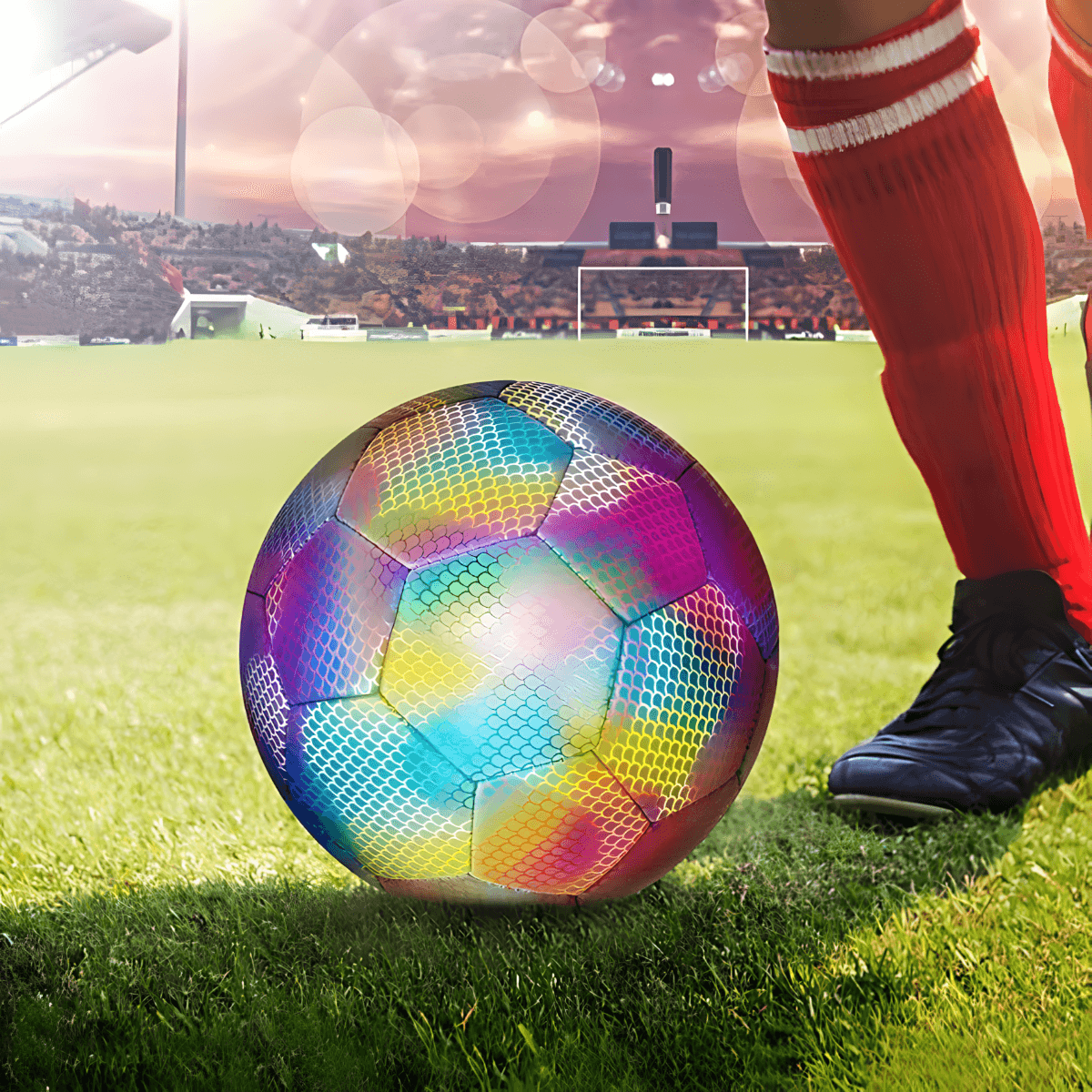 Svetleća fudbalska lopta