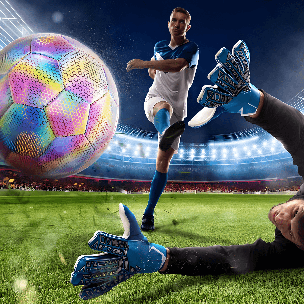 Svetleća fudbalska lopta