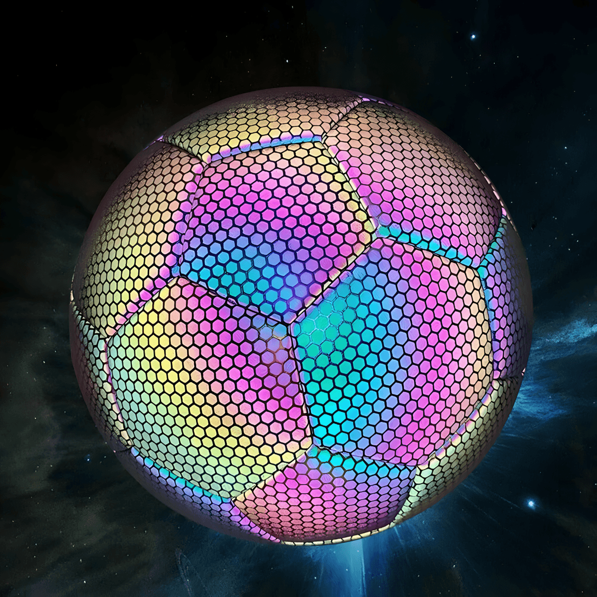 Svetleća fudbalska lopta