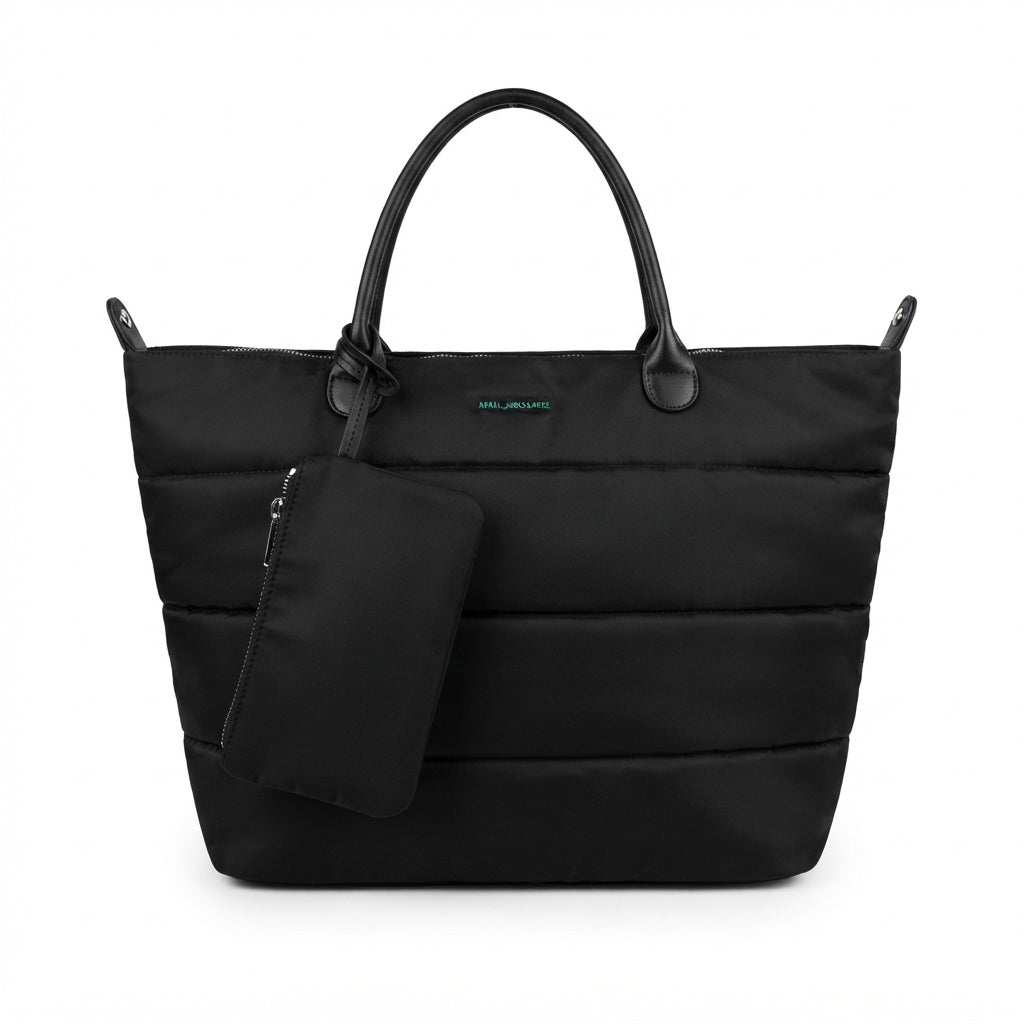 Puffer-torba-crna