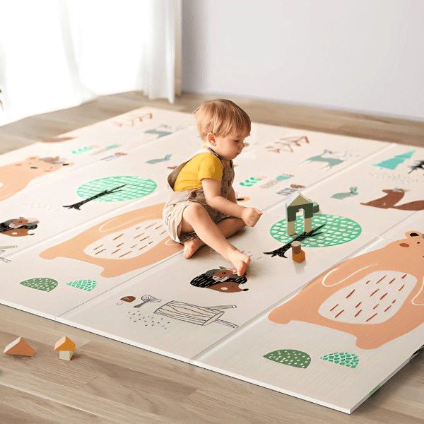 Neklizajuća meka podloga za igranje bebe 180x200