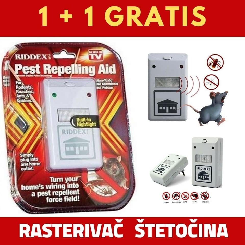 Rasterivač štetočina 1 +1 GRATIS