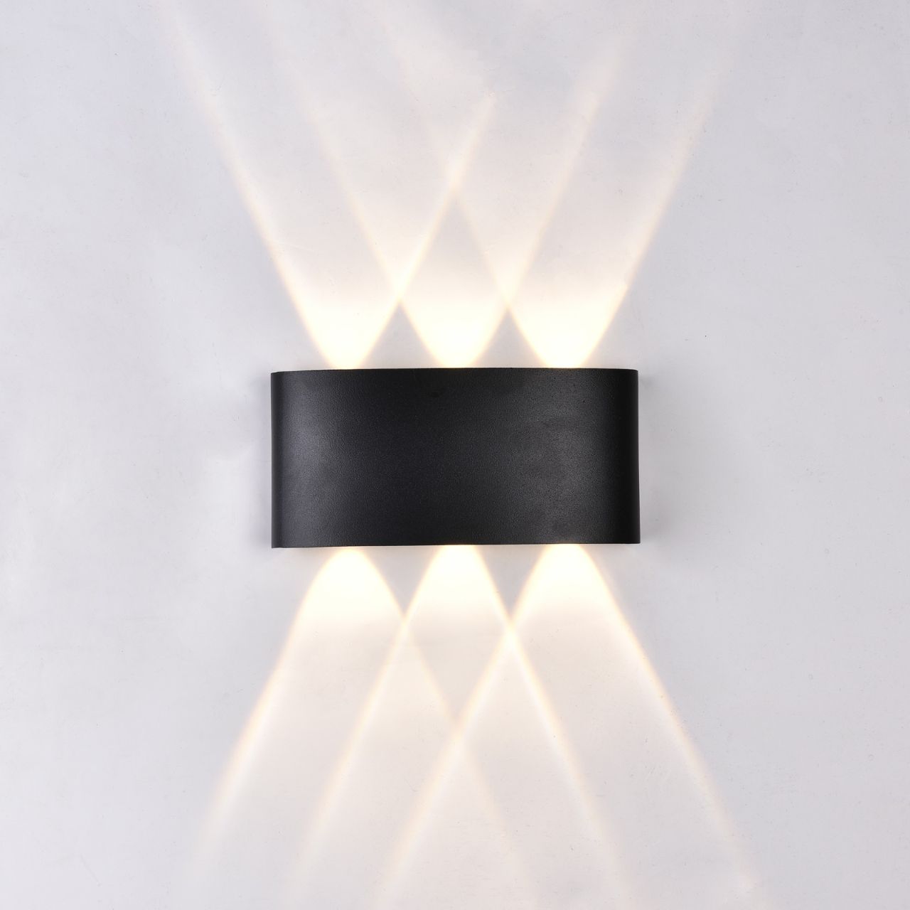 zidna lampa sa 6 snopova, led osvetljenje